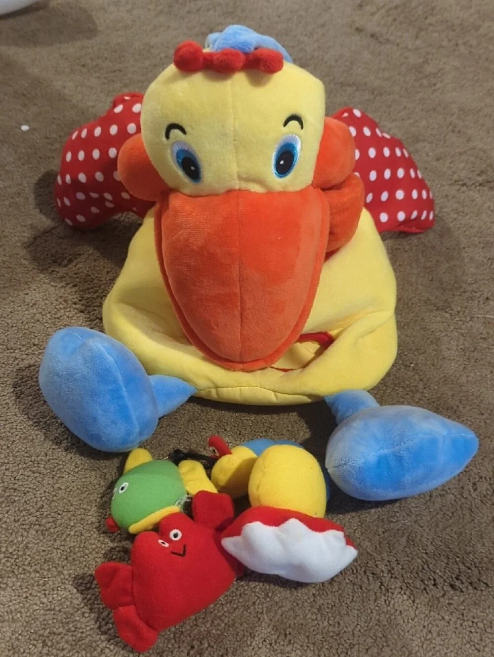 Melissa And Doug Interactive Pelican Baby Toy